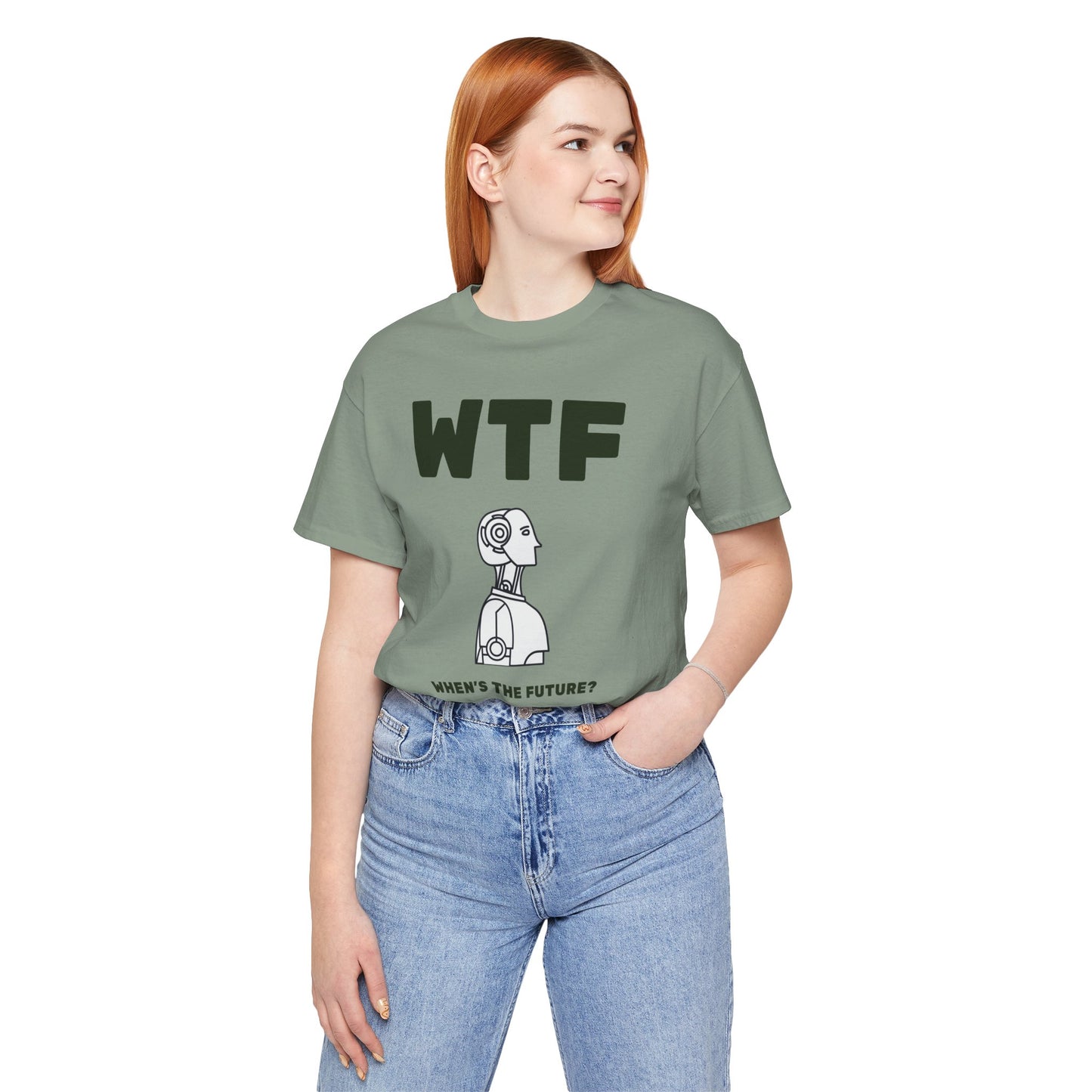 WTF When's The Future AI T-Shirt