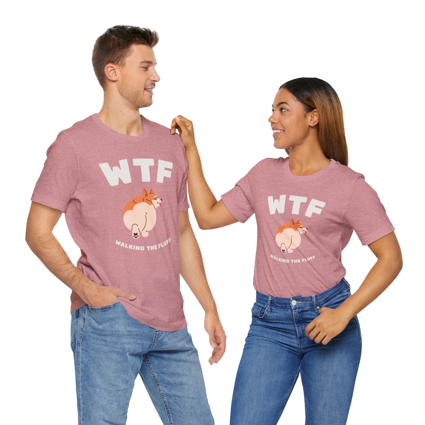 WTF Walking The Fluff Fat Dog T-Shirt