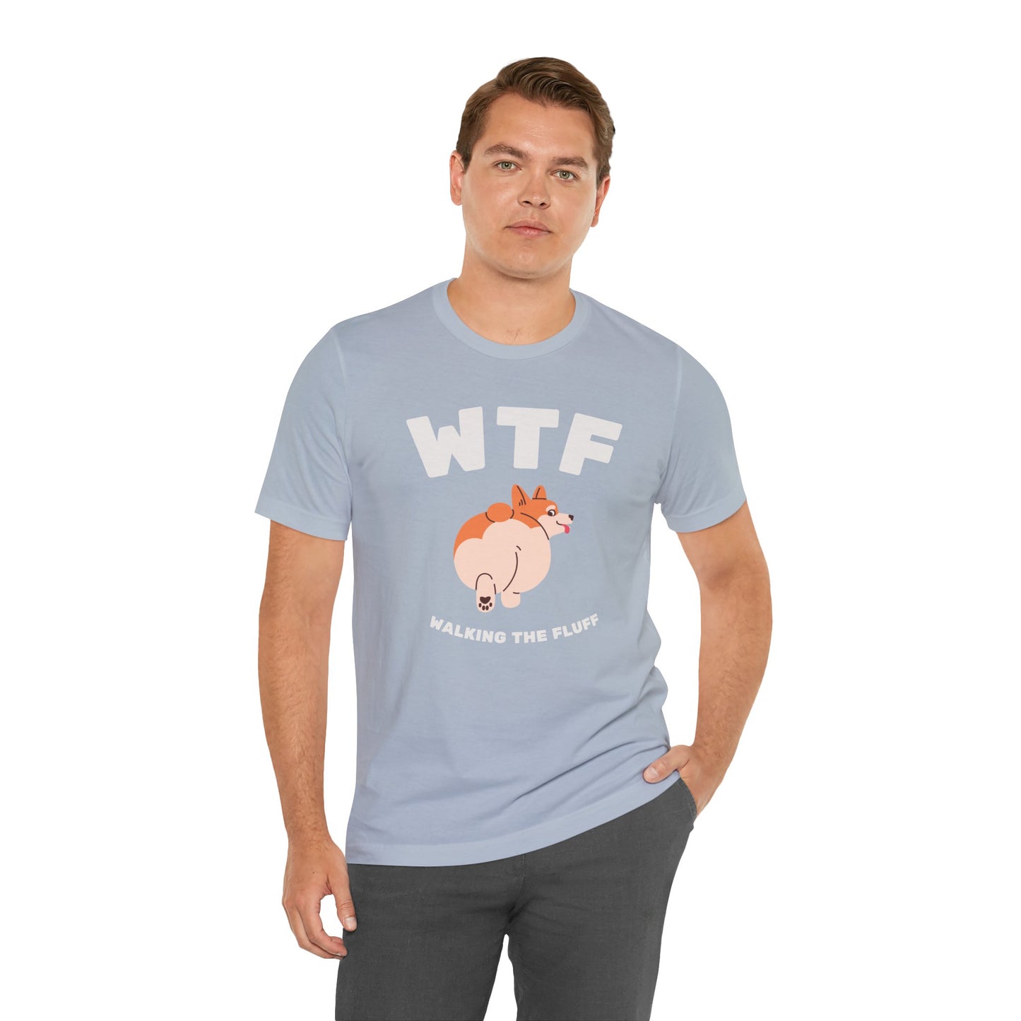 WTF Walking The Fluff Fat Dog T-Shirt