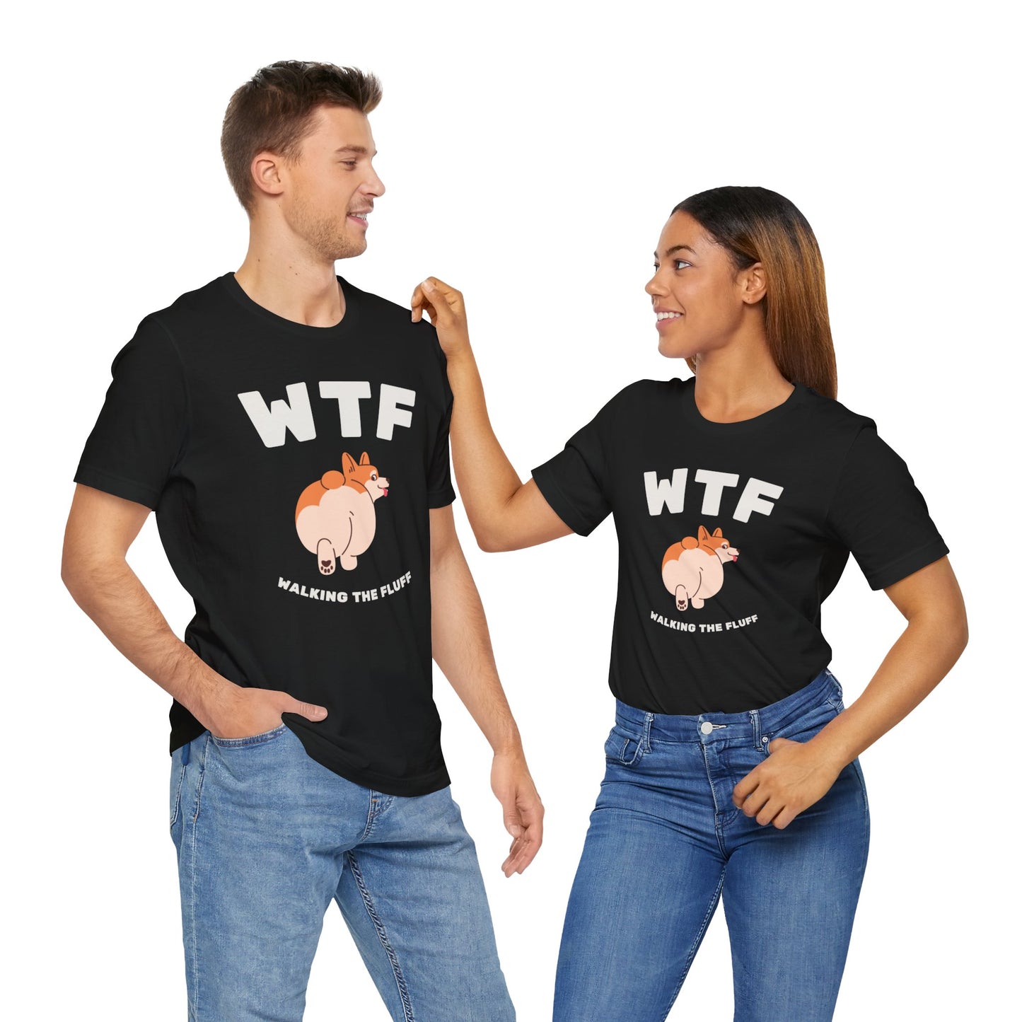 WTF Walking The Fluff Fat Dog T-Shirt