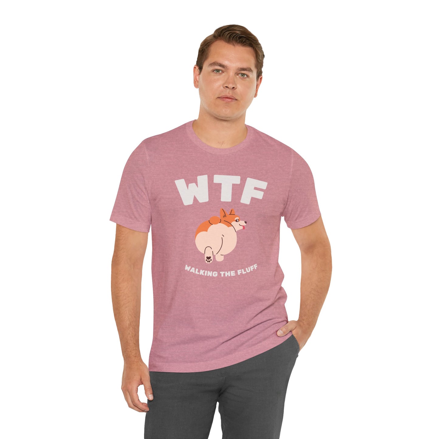 WTF Walking The Fluff Fat Dog T-Shirt