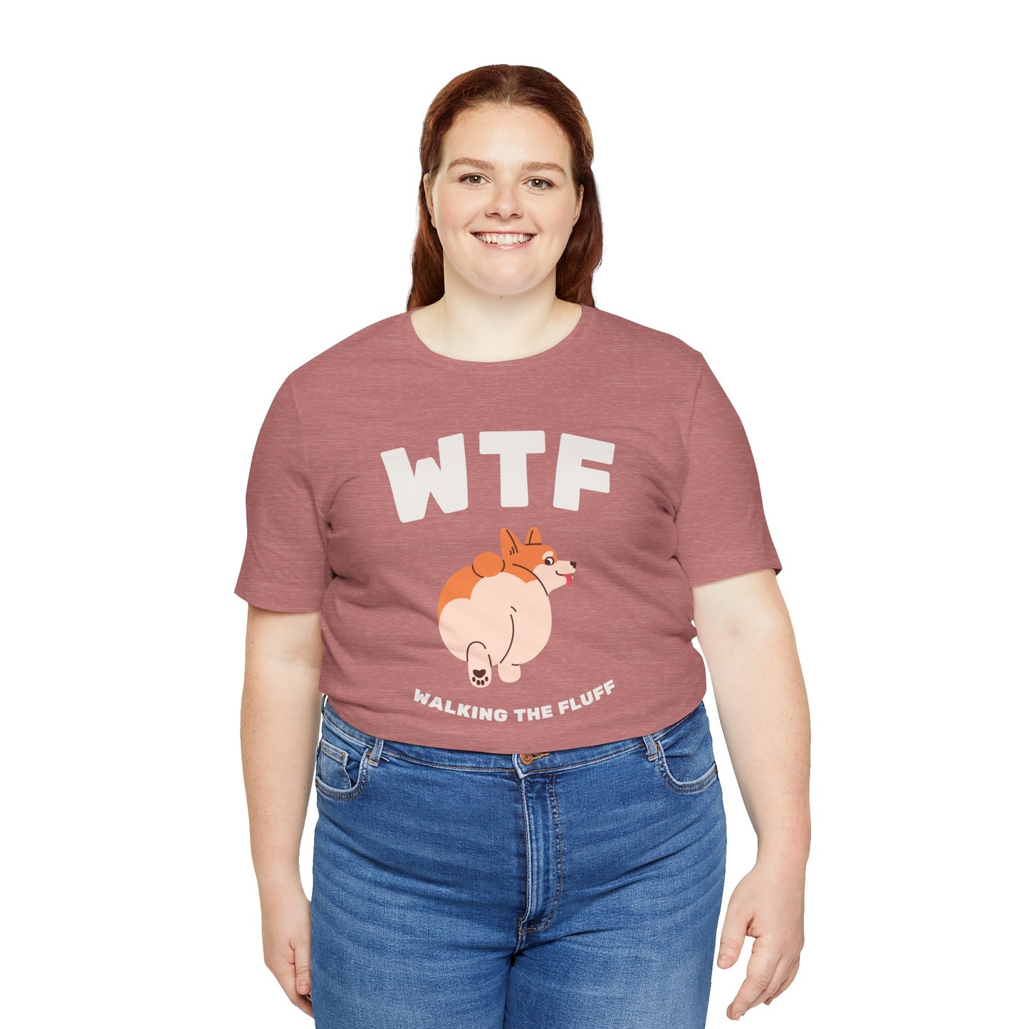 WTF Walking The Fluff Fat Dog T-Shirt