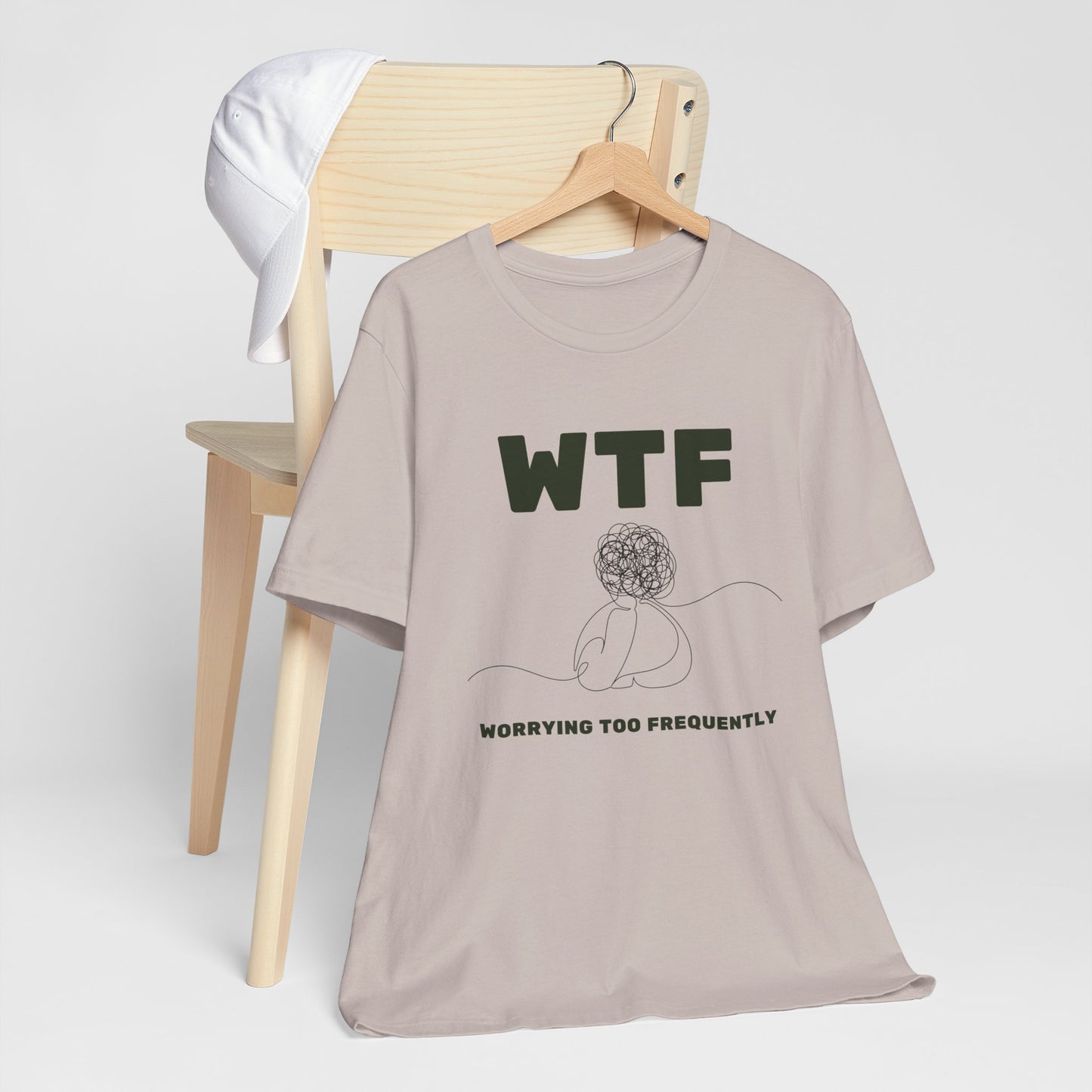 WTF Worrying Too Frequently T-Shirt