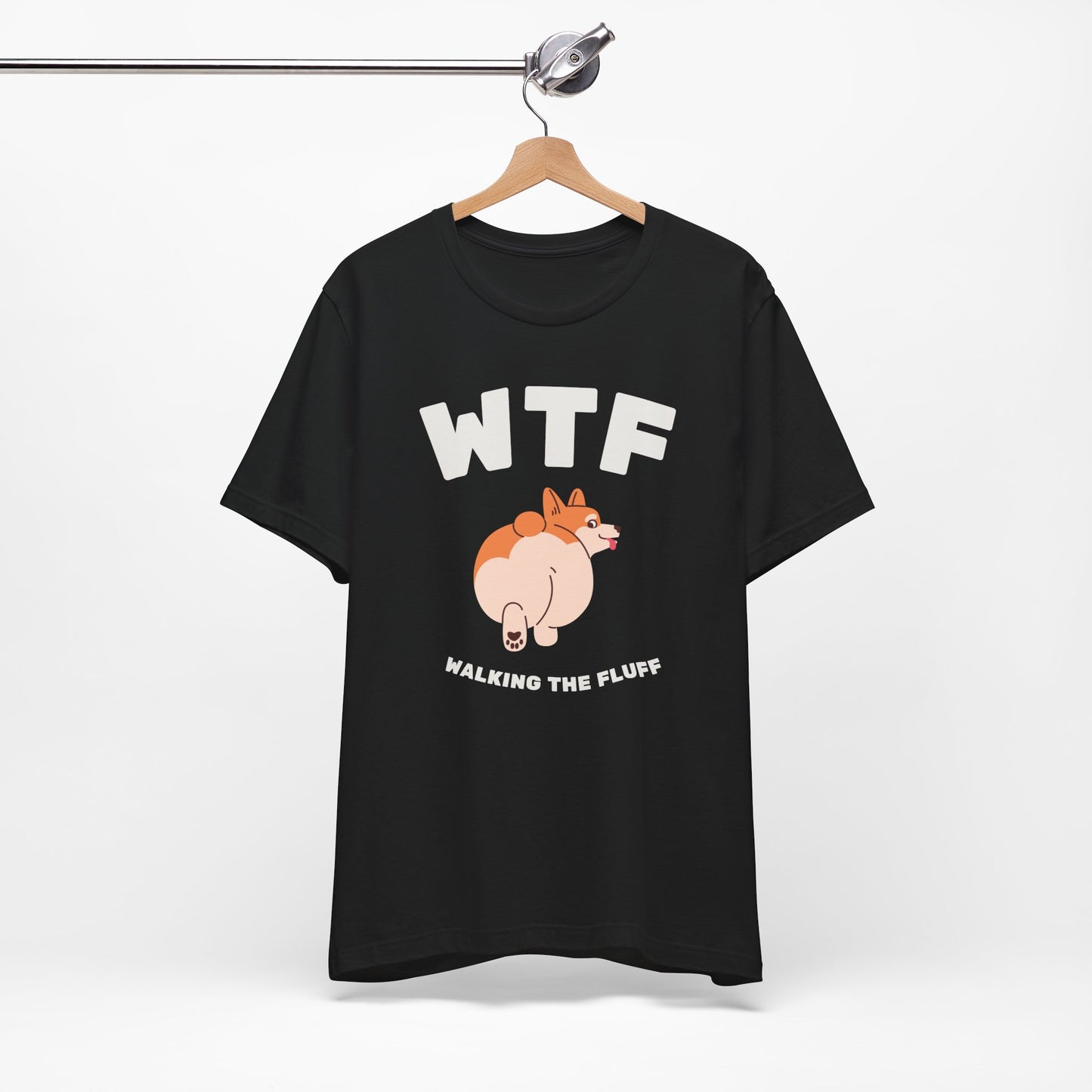 WTF Walking The Fluff Fat Dog T-Shirt