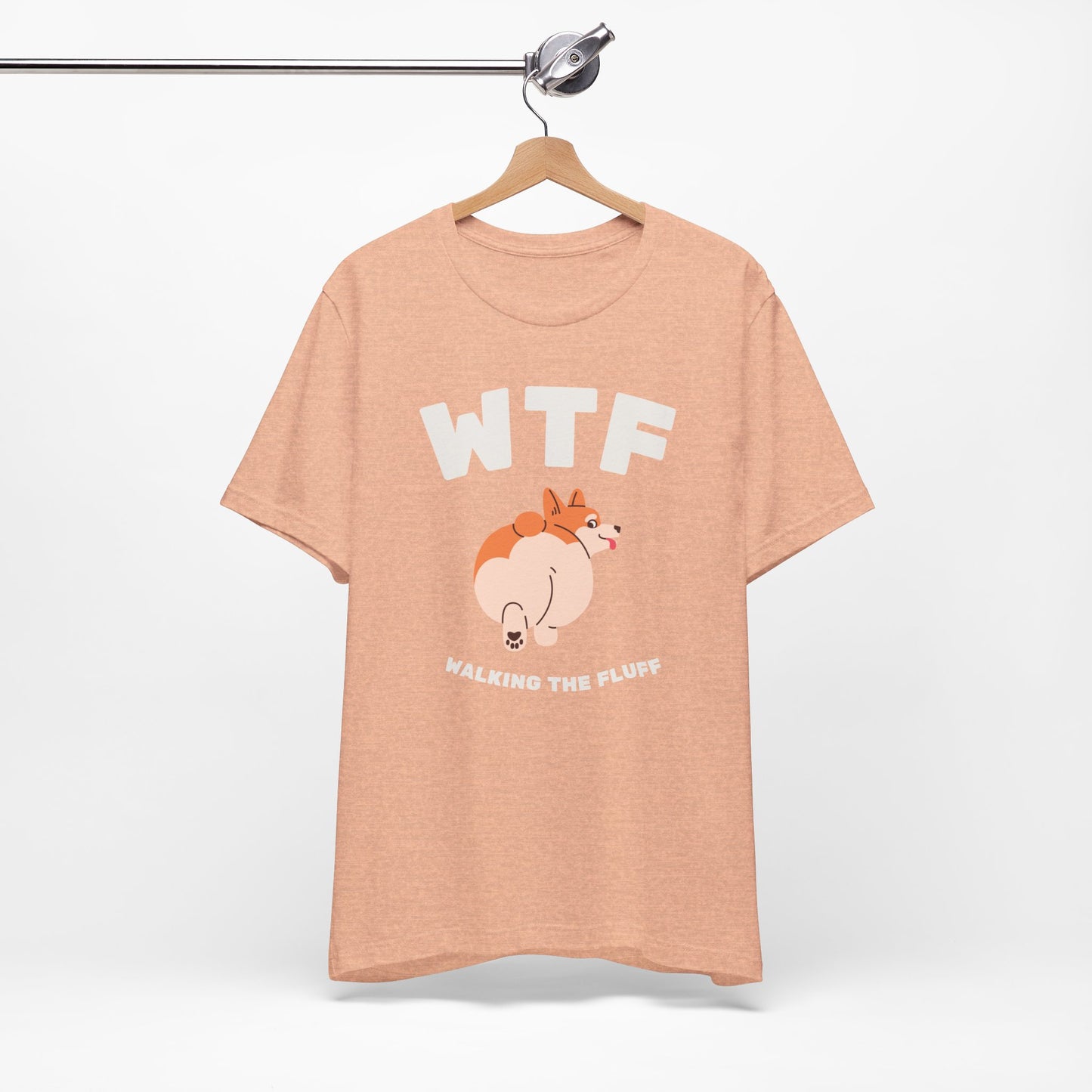 WTF Walking The Fluff Fat Dog T-Shirt