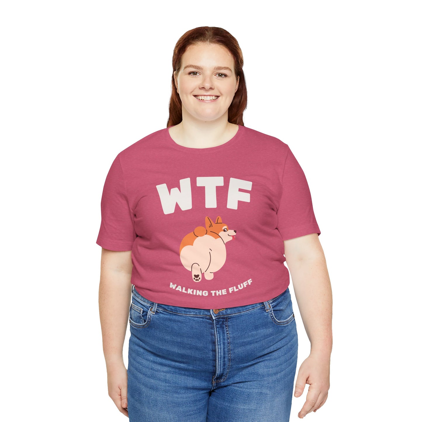 WTF Walking The Fluff Fat Dog T-Shirt