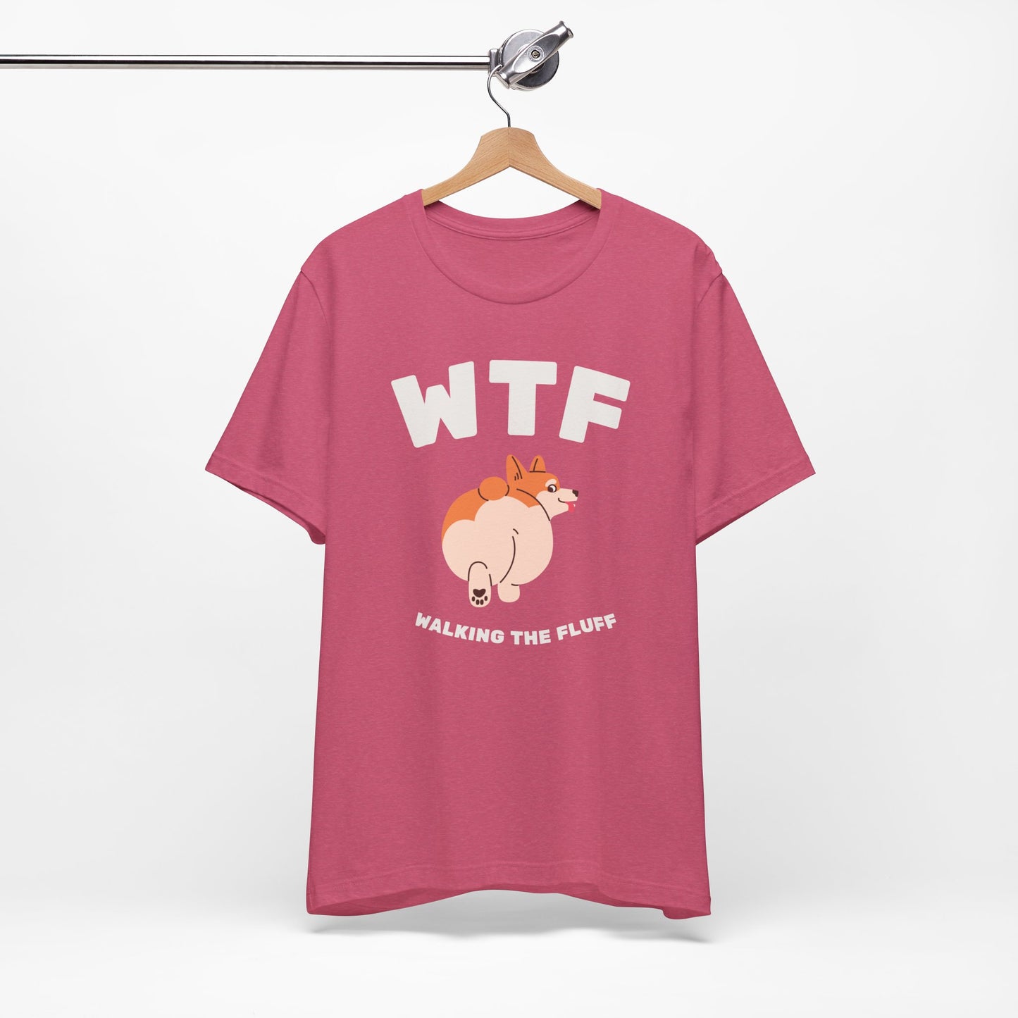 WTF Walking The Fluff Fat Dog T-Shirt