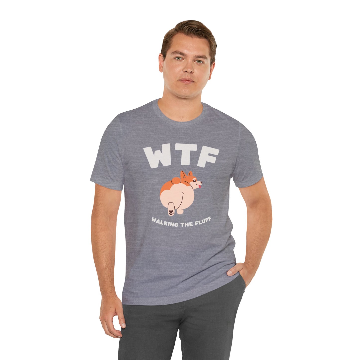 WTF Walking The Fluff Fat Dog T-Shirt