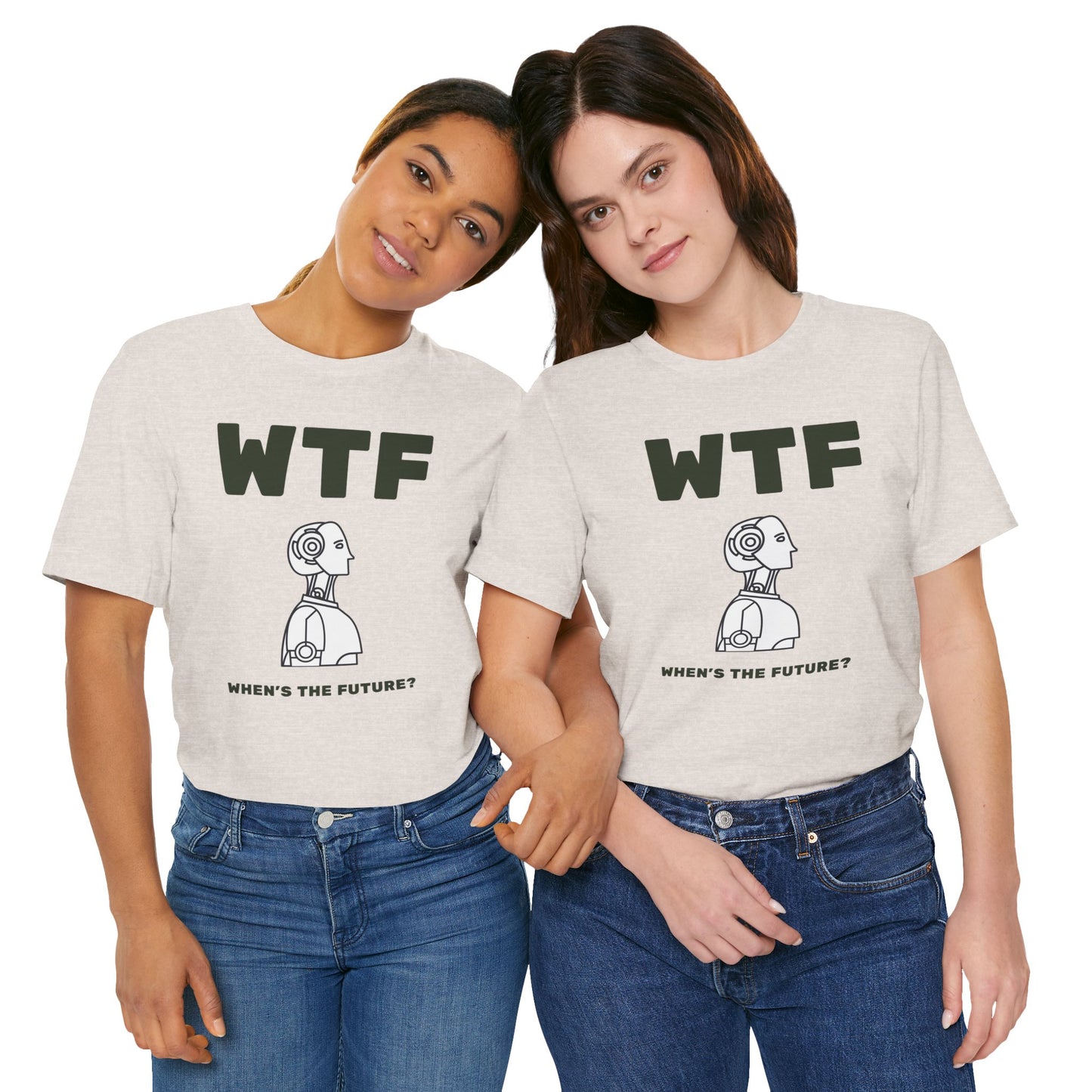 WTF When's The Future AI T-Shirt