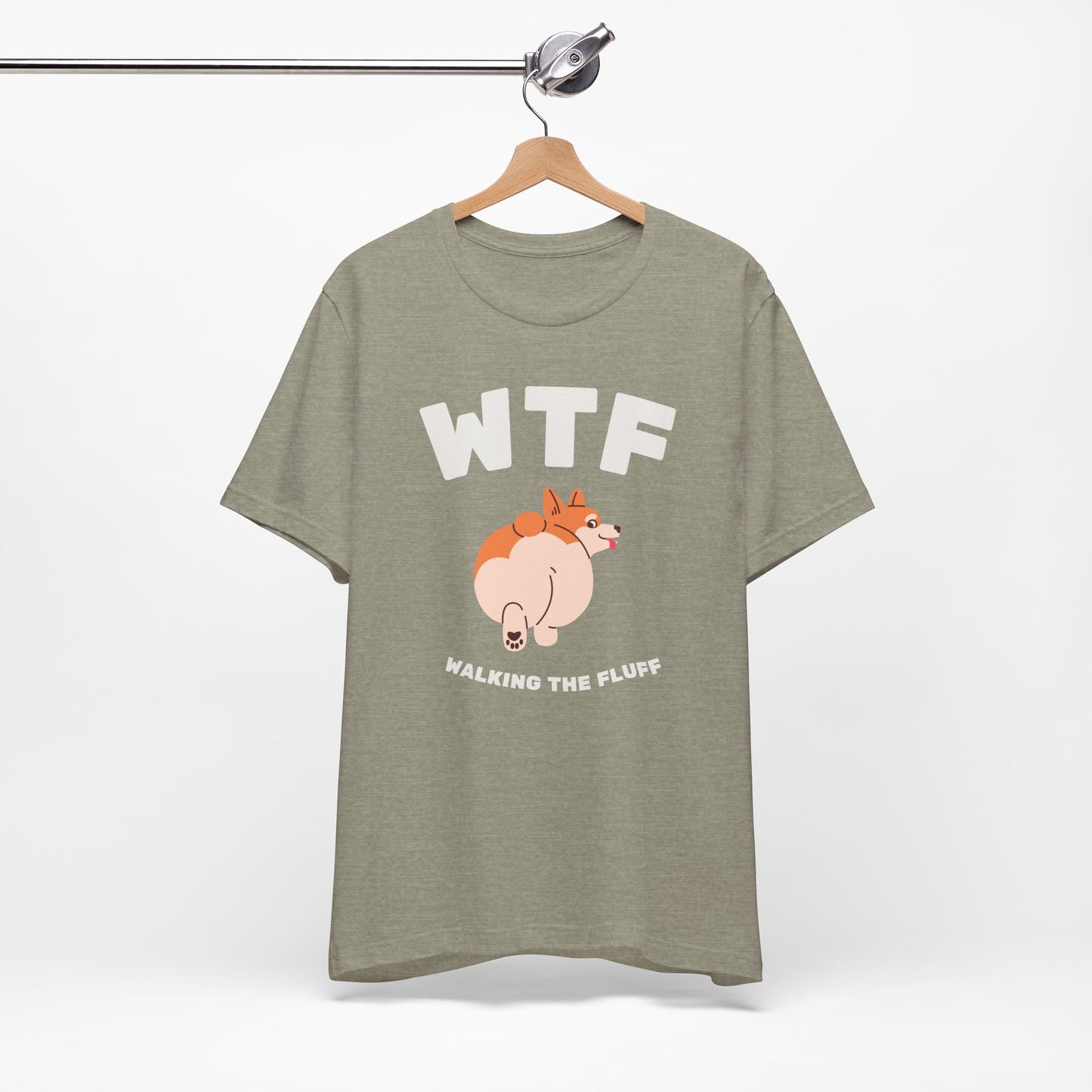 WTF Walking The Fluff Fat Dog T-Shirt