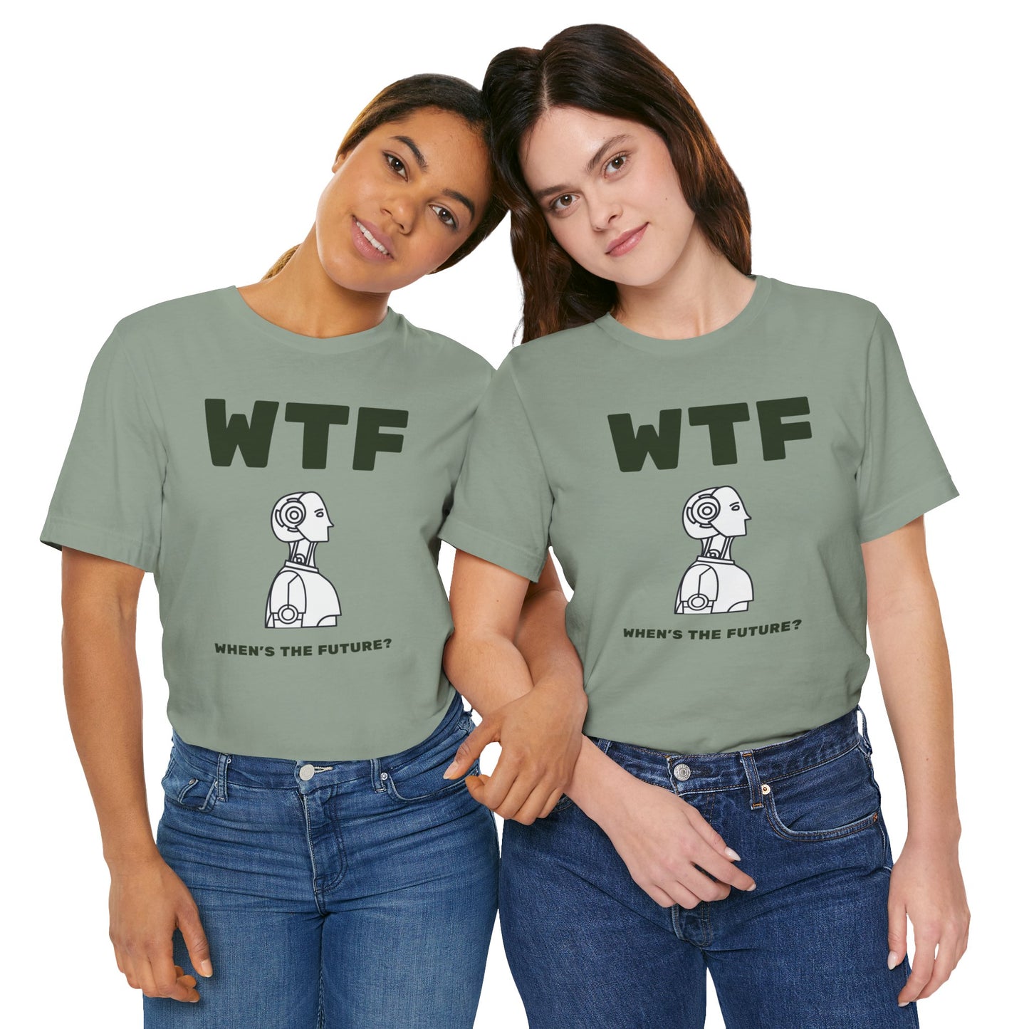 WTF When's The Future AI T-Shirt