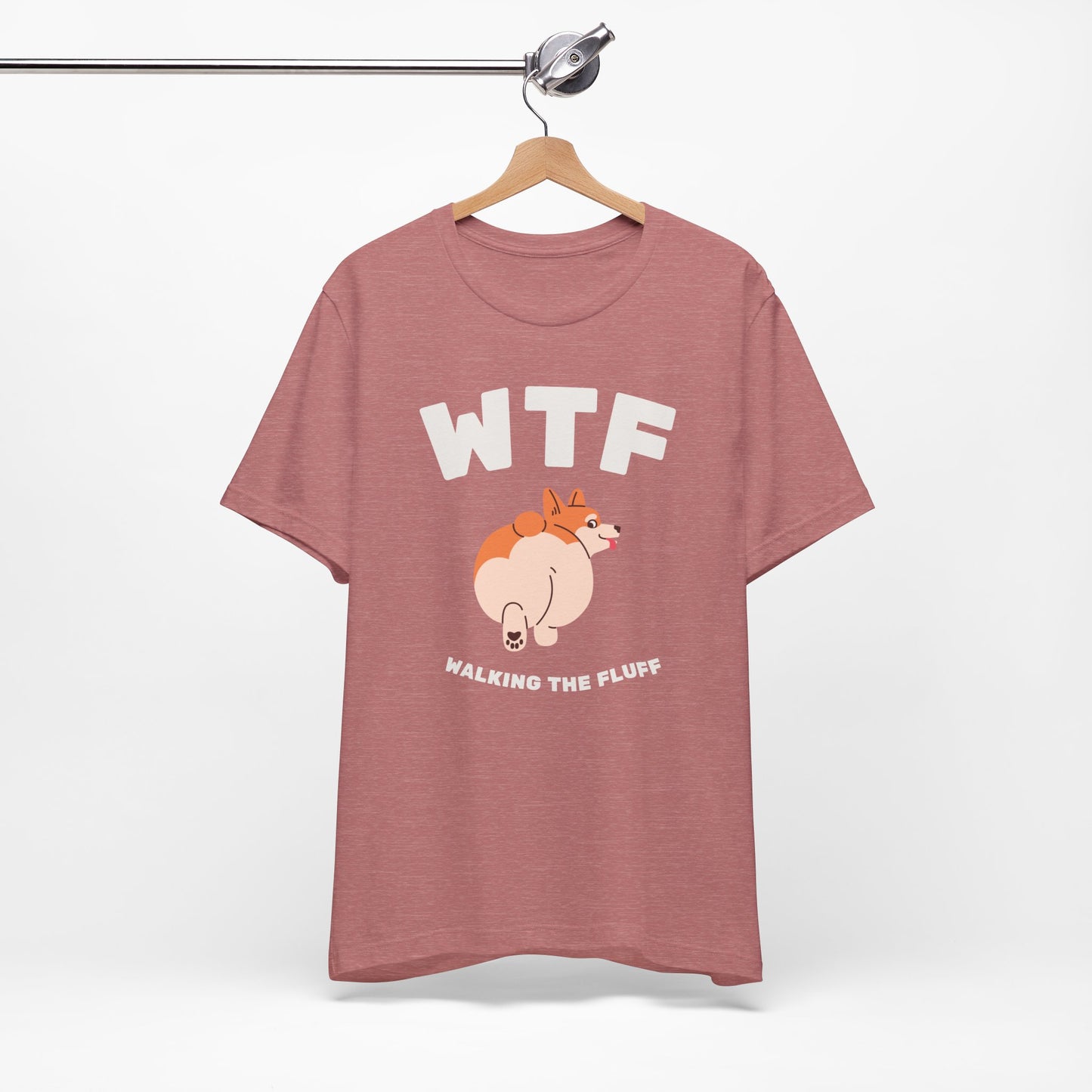 WTF Walking The Fluff Fat Dog T-Shirt