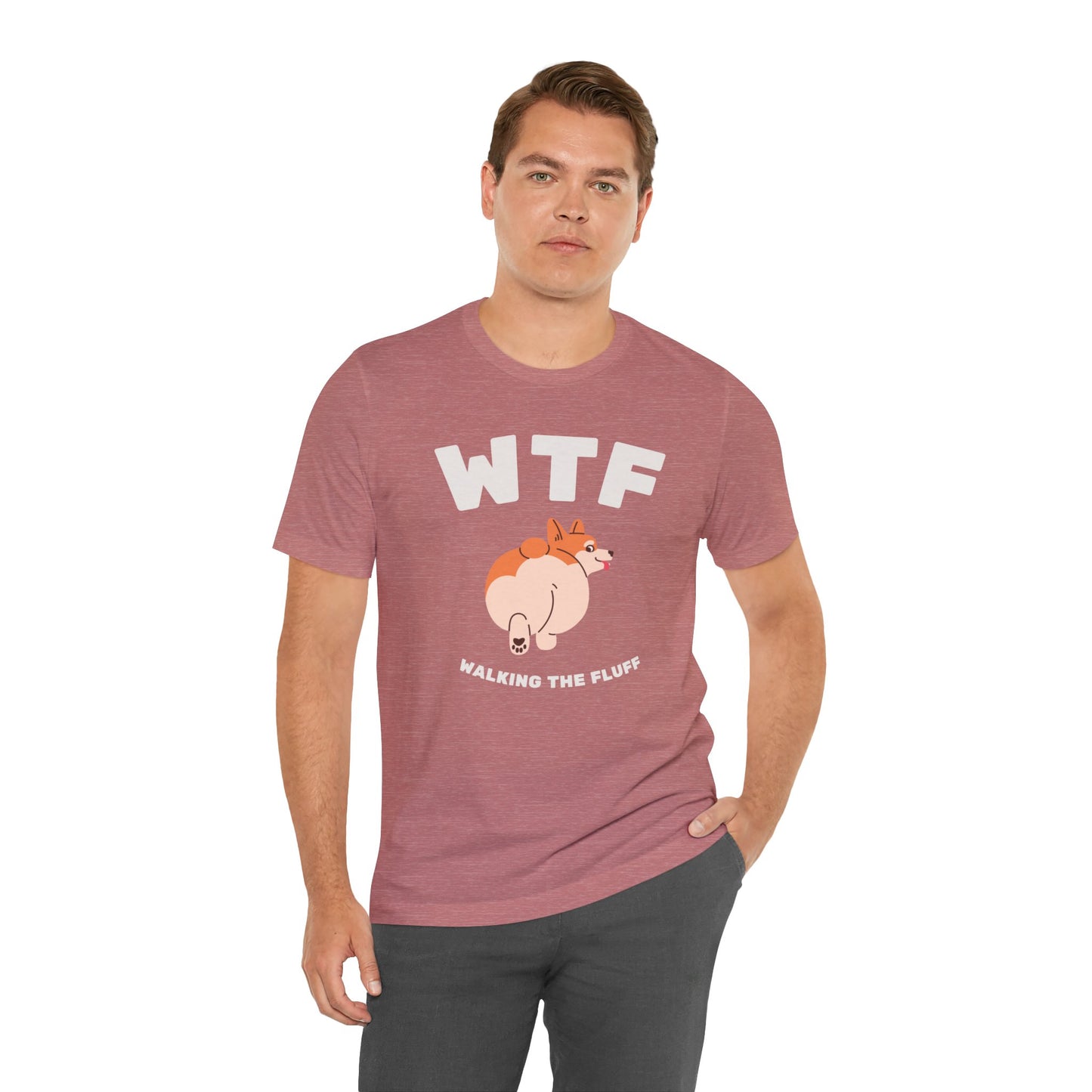 WTF Walking The Fluff Fat Dog T-Shirt