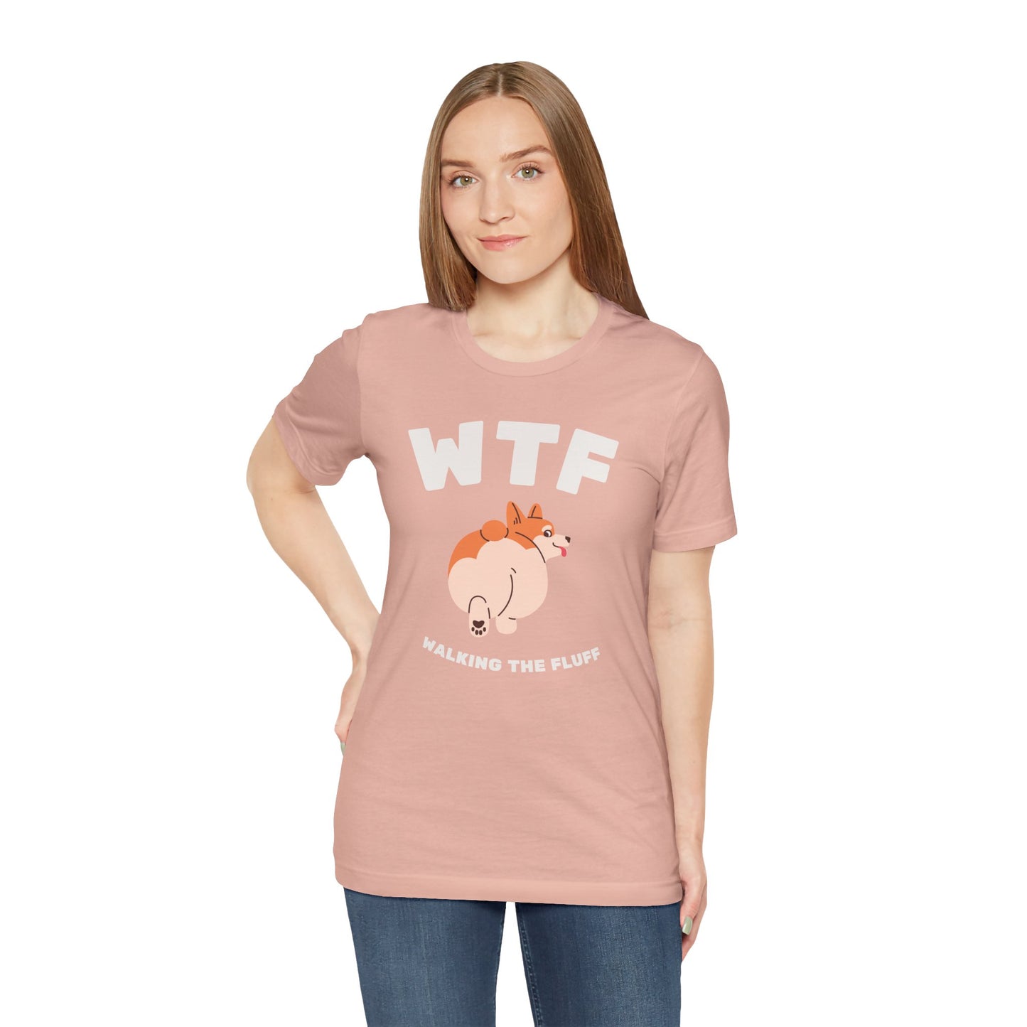 WTF Walking The Fluff Fat Dog T-Shirt