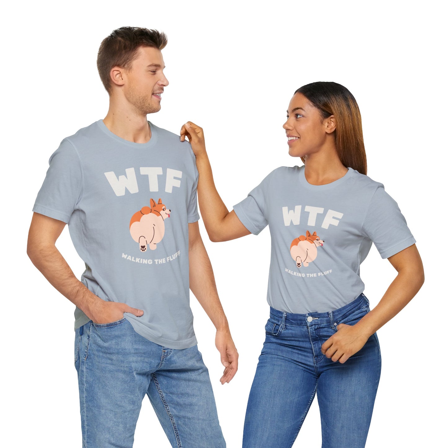 WTF Walking The Fluff Fat Dog T-Shirt