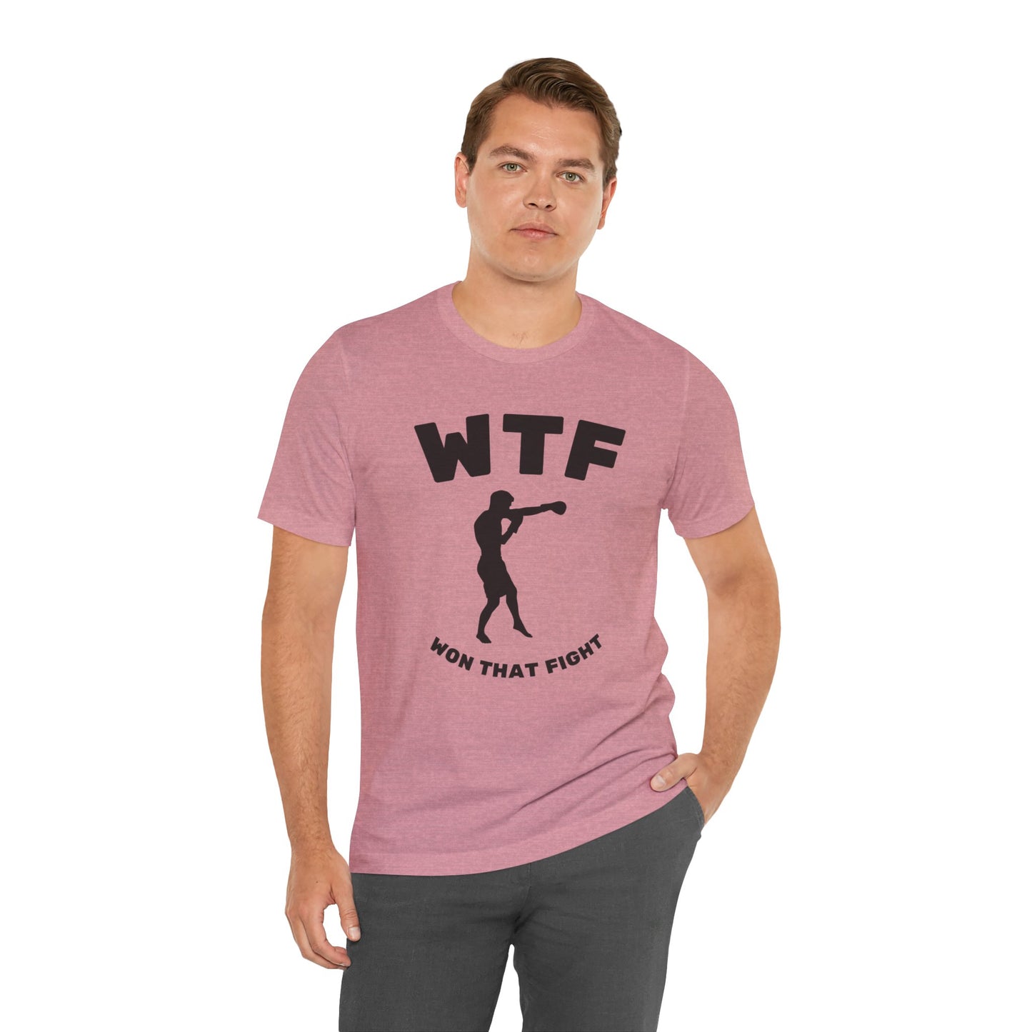 WTF Won That Fight Boxing Funny T-Shirt