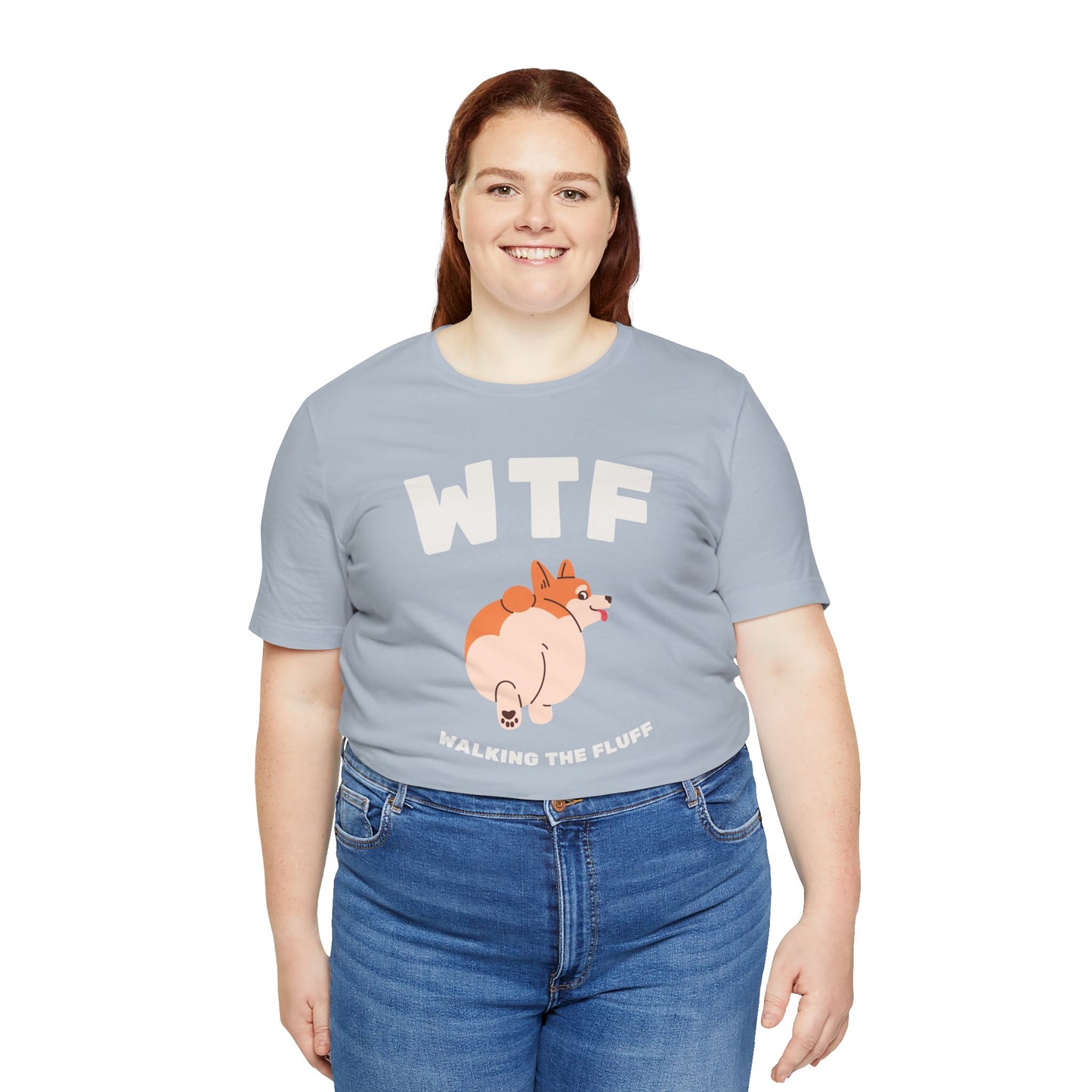 WTF Walking The Fluff Fat Dog T-Shirt