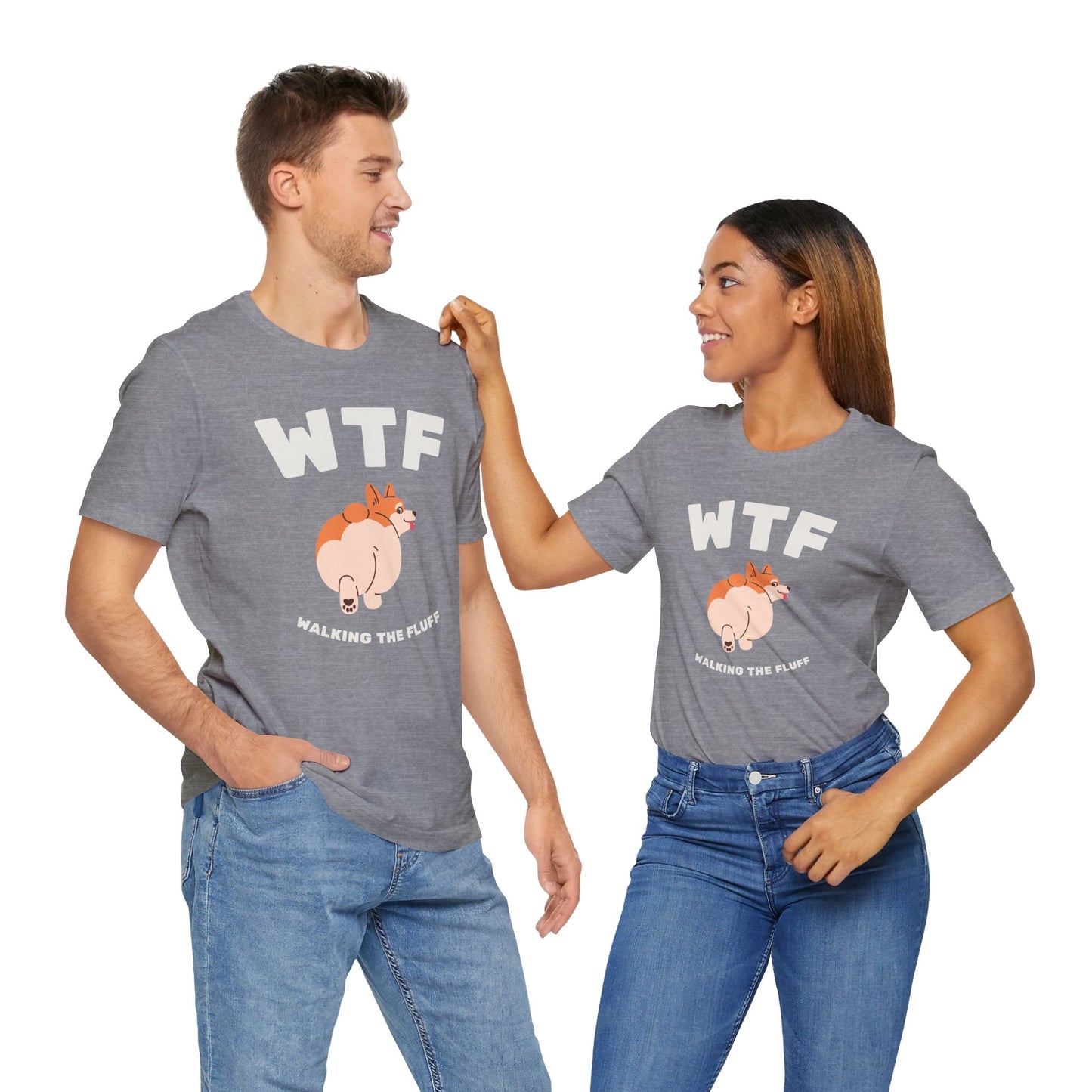 WTF Walking The Fluff Fat Dog T-Shirt