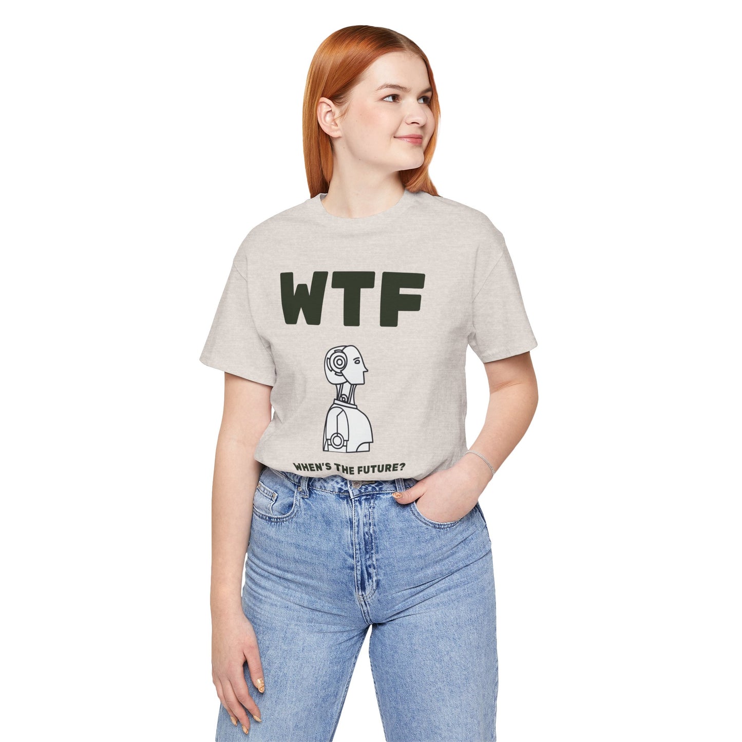 WTF When's The Future AI T-Shirt