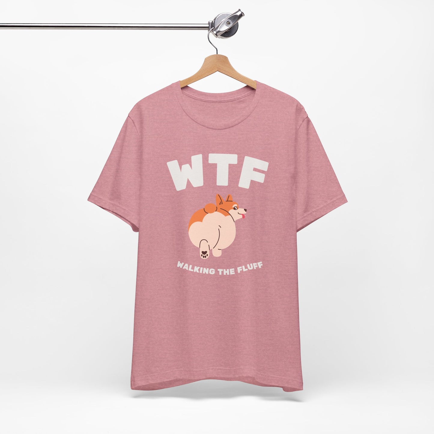 WTF Walking The Fluff Fat Dog T-Shirt