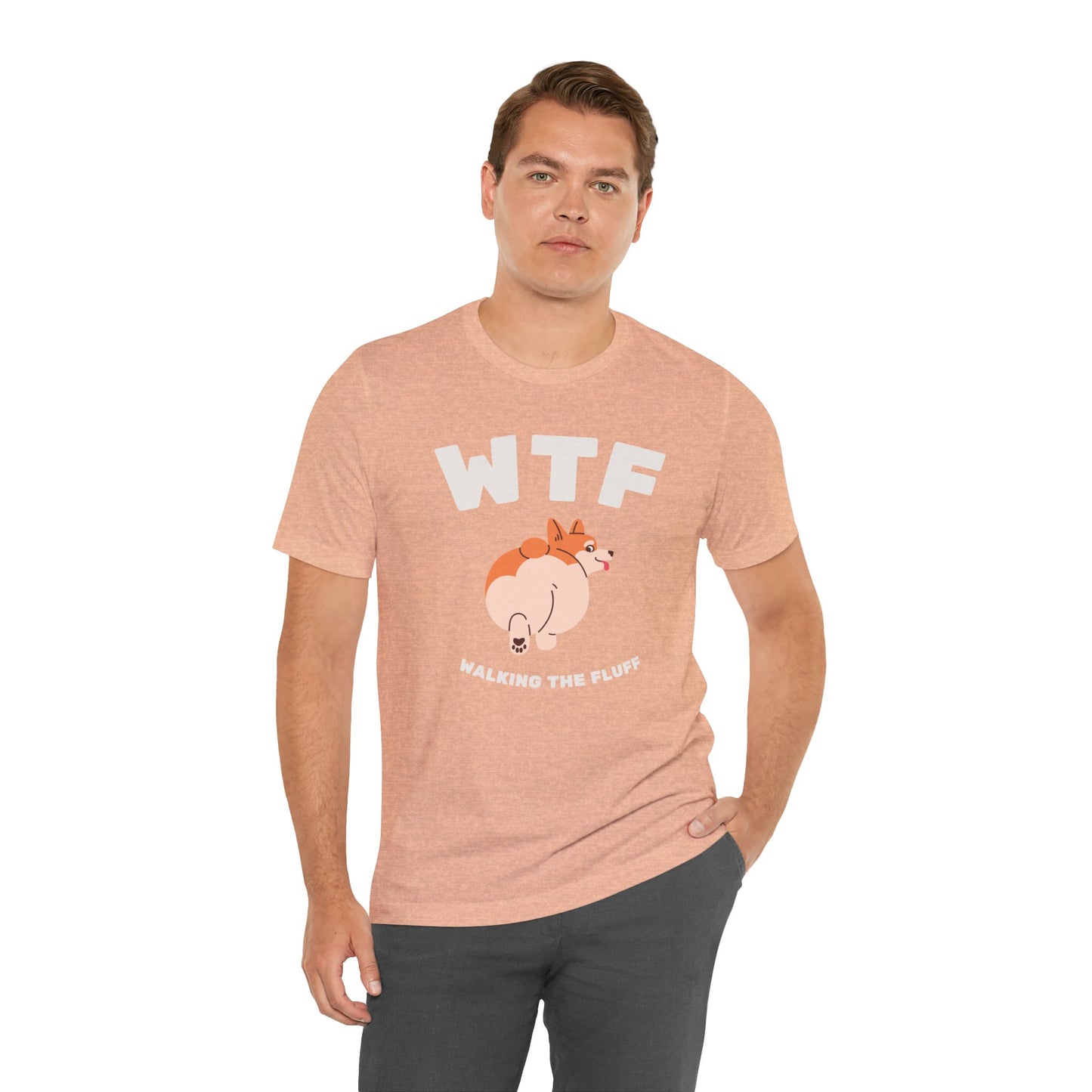 WTF Walking The Fluff Fat Dog T-Shirt