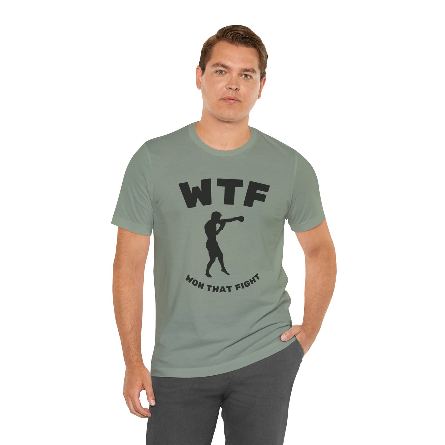 WTF Won That Fight Boxing Funny T-Shirt