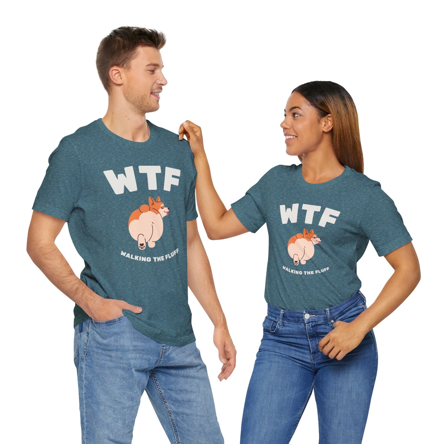 WTF Walking The Fluff Fat Dog T-Shirt