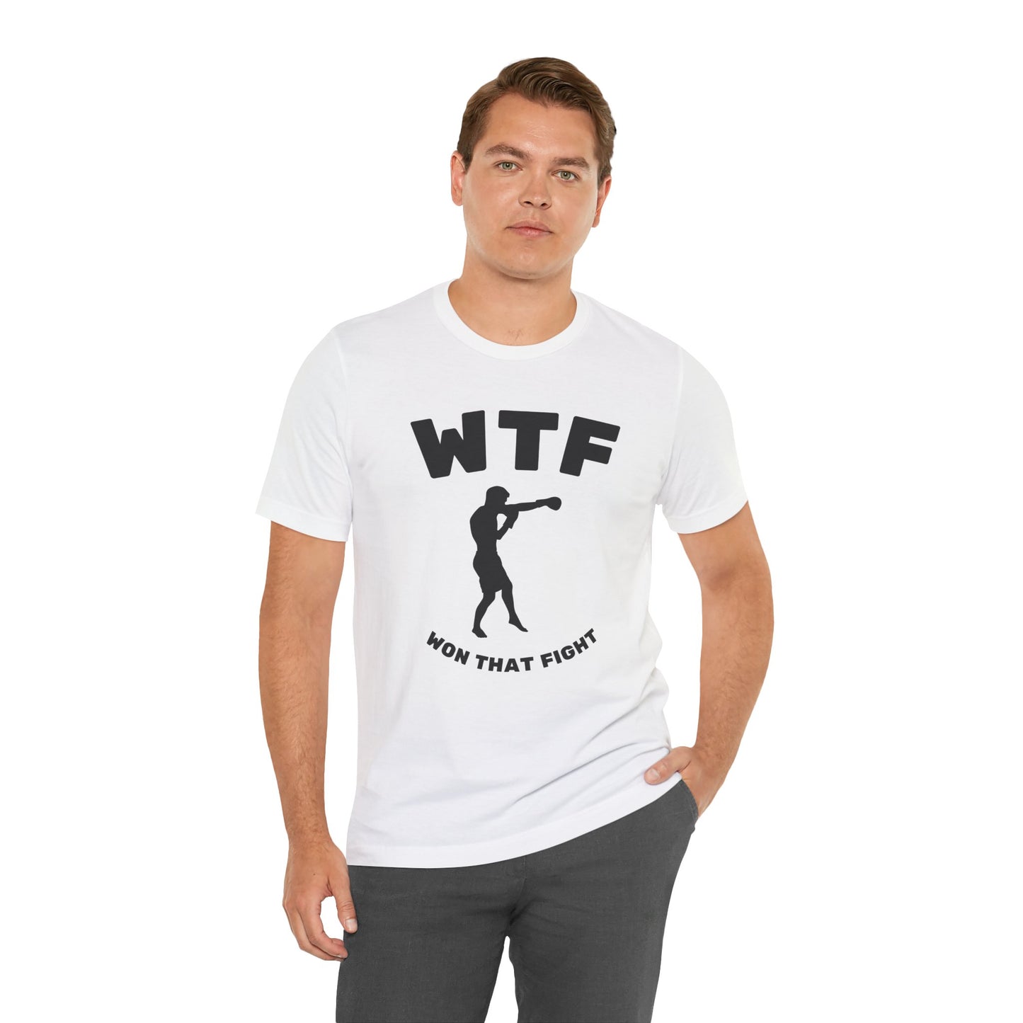 WTF Won That Fight Boxing Funny T-Shirt