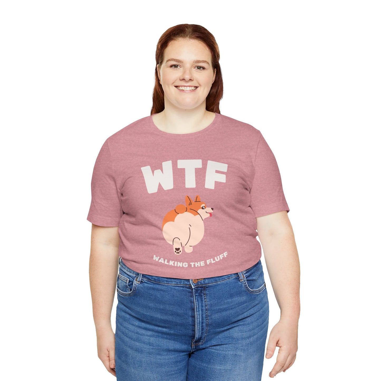 WTF Walking The Fluff Fat Dog T-Shirt