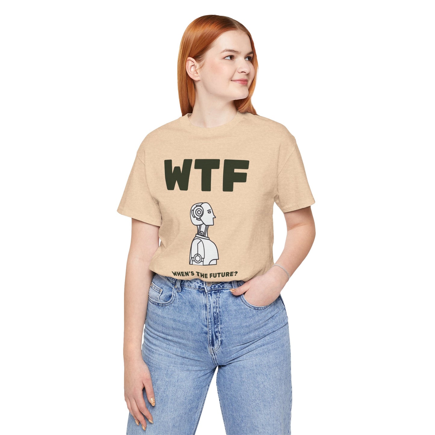 WTF When's The Future AI T-Shirt