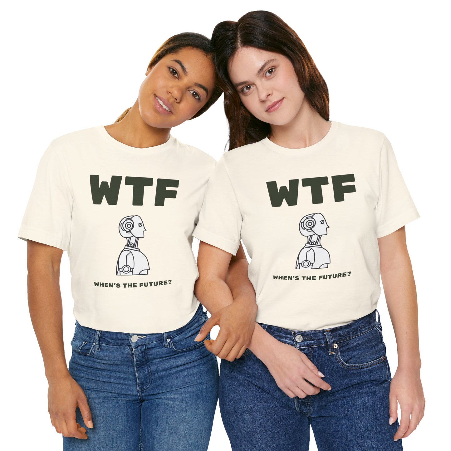 WTF When's The Future AI T-Shirt