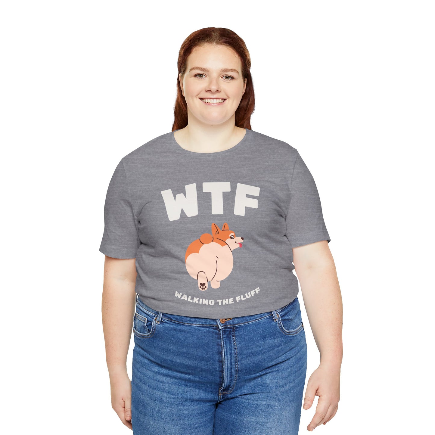 WTF Walking The Fluff Fat Dog T-Shirt