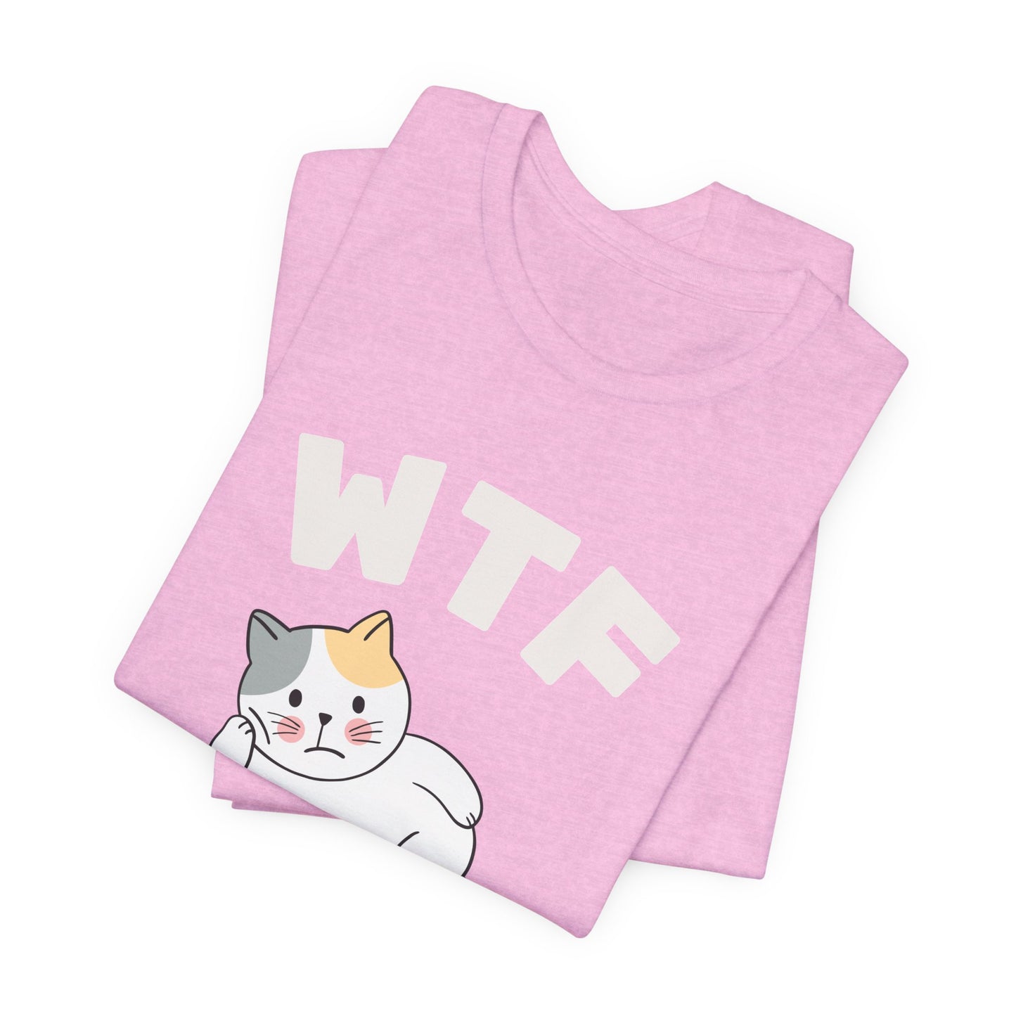 WTF Whining To Friends Cat T-Shirt