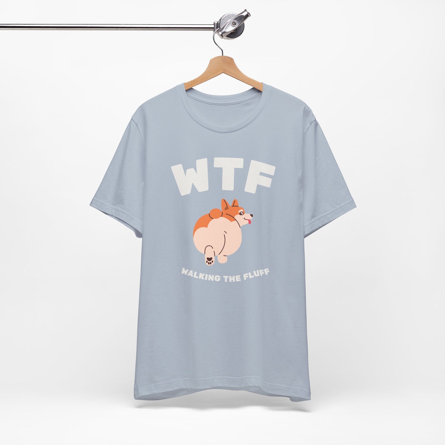 WTF Walking The Fluff Fat Dog T-Shirt