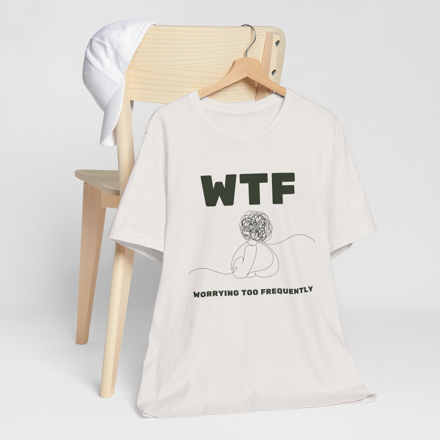 WTF Worrying Too Frequently T-Shirt