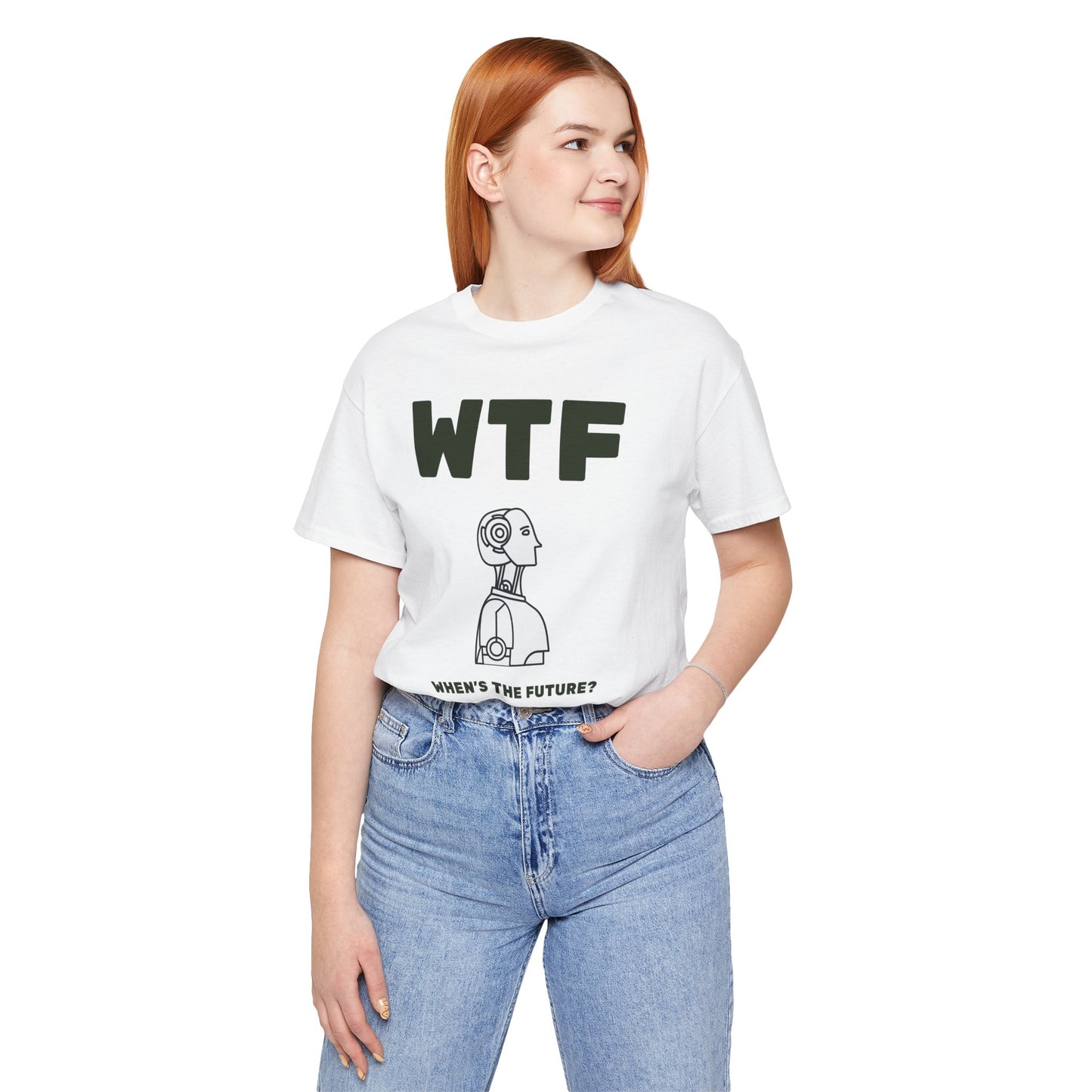 WTF When's The Future AI T-Shirt