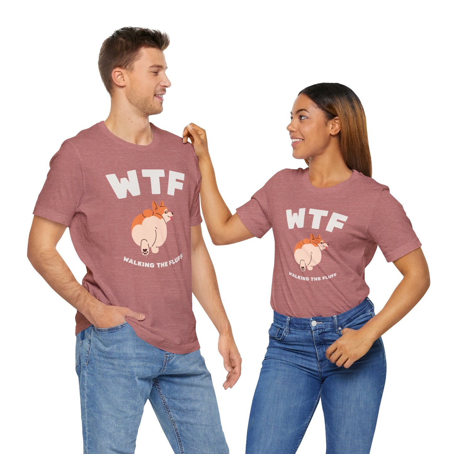 WTF Walking The Fluff Fat Dog T-Shirt