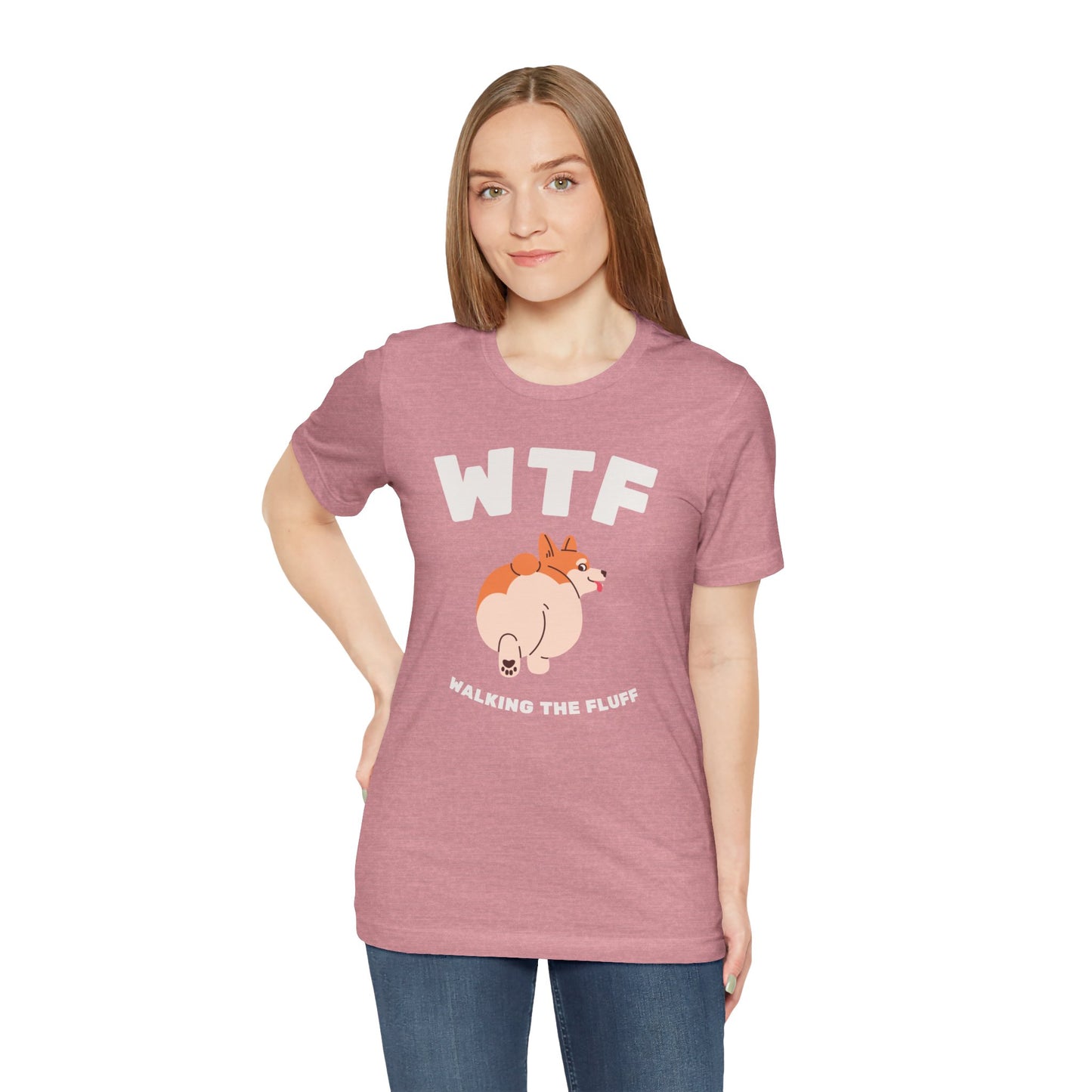 WTF Walking The Fluff Fat Dog T-Shirt