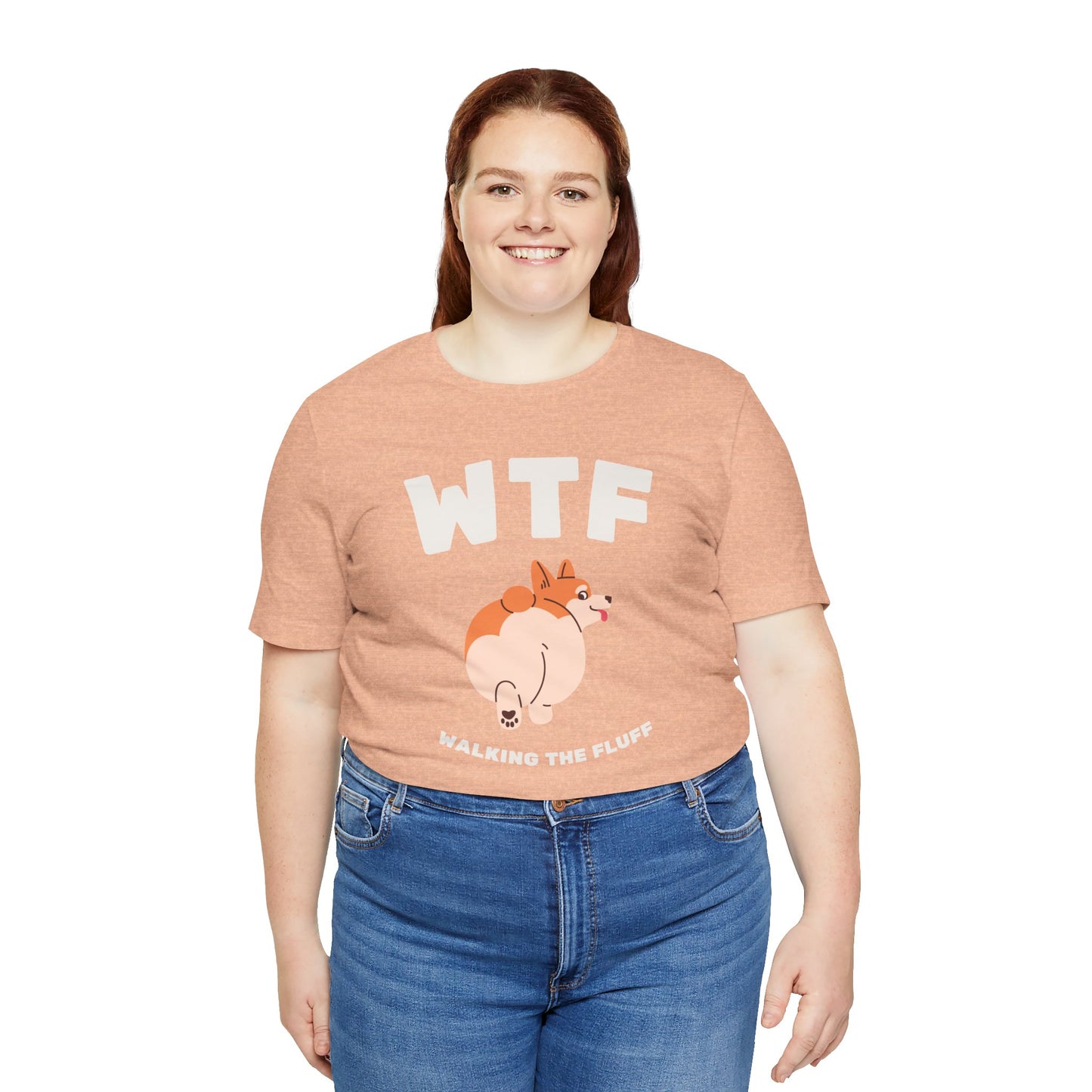 WTF Walking The Fluff Fat Dog T-Shirt