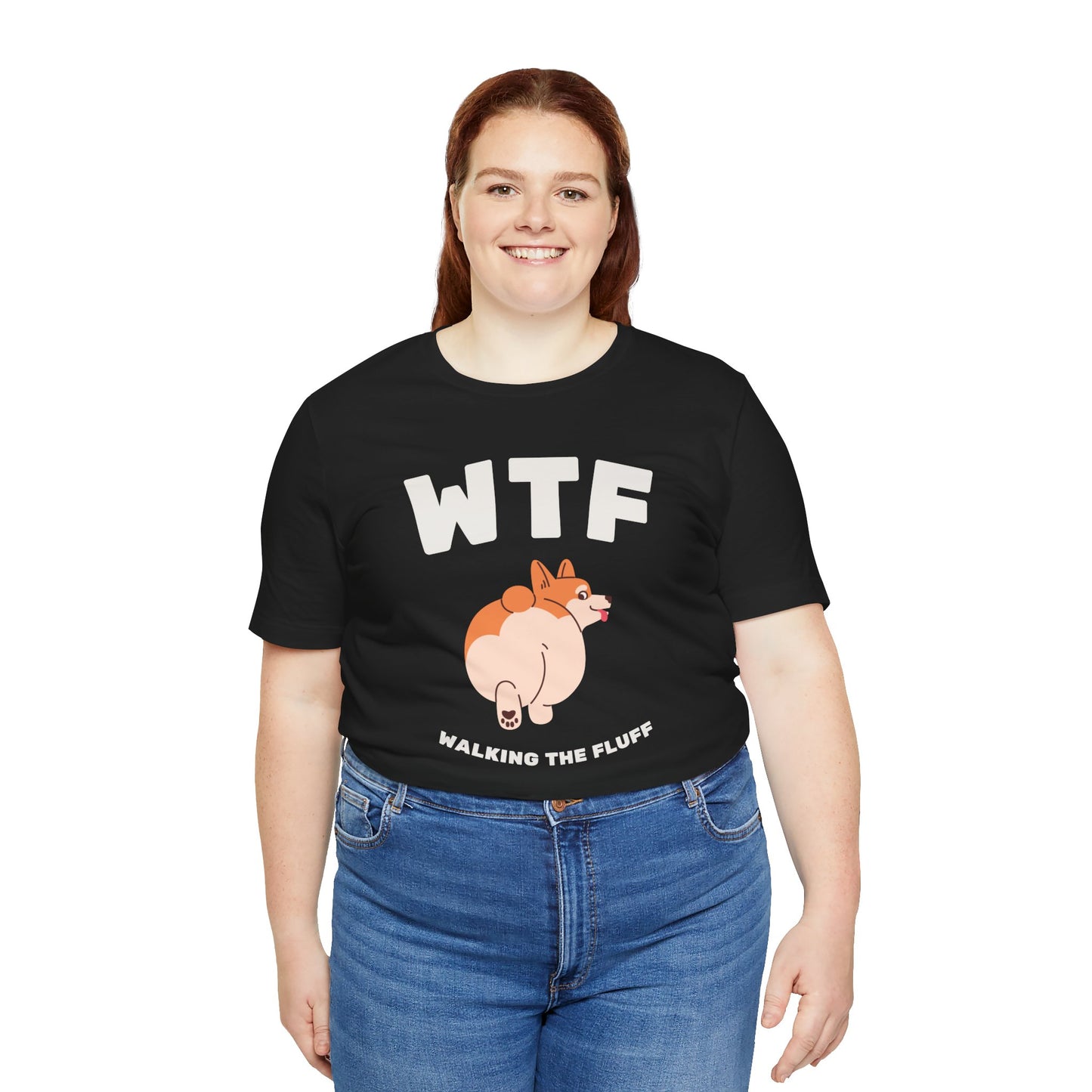 WTF Walking The Fluff Fat Dog T-Shirt